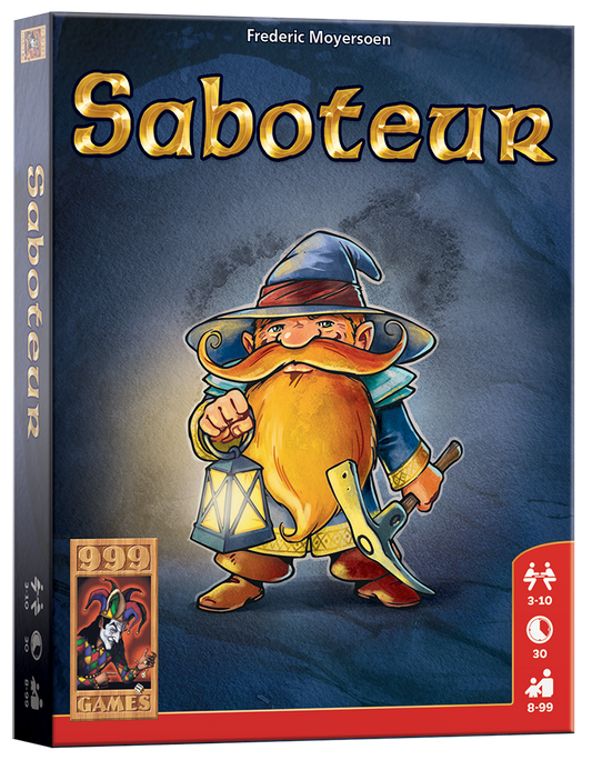 Saboteur - kaartspel van 999 Games (NL)
