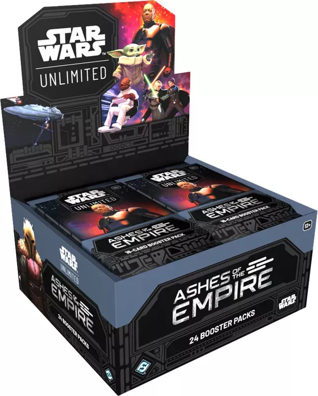 Star Wars Unlimited: Ashes of the Empire - Booster Box (24 packs) - EN