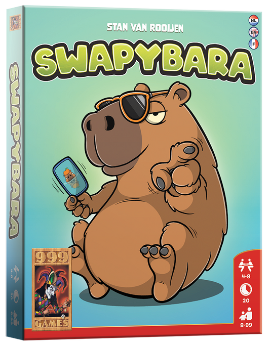 Swapybara - kaartspel van 999 Games (FR/NL/EN)