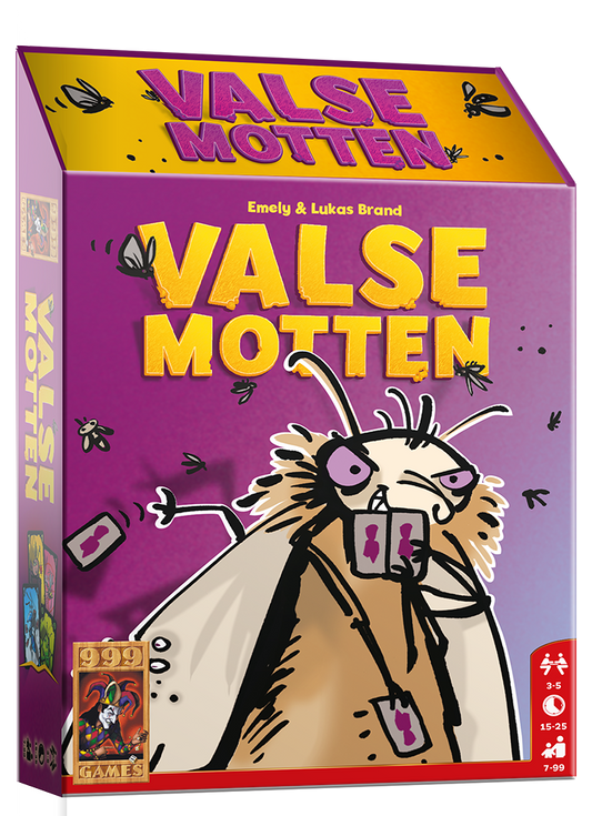 Valse Motten - kaartspel van 999 Games (NL)