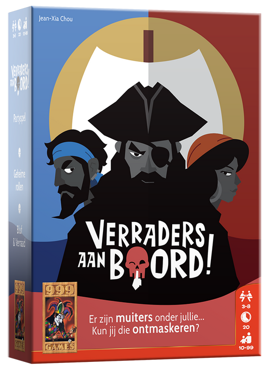Verraders aan Boord! - partyspel van 999 Games (NL)