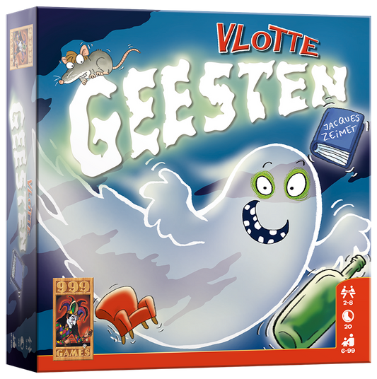 Vlotte Geesten - reactiespel van 999 Games (NL)