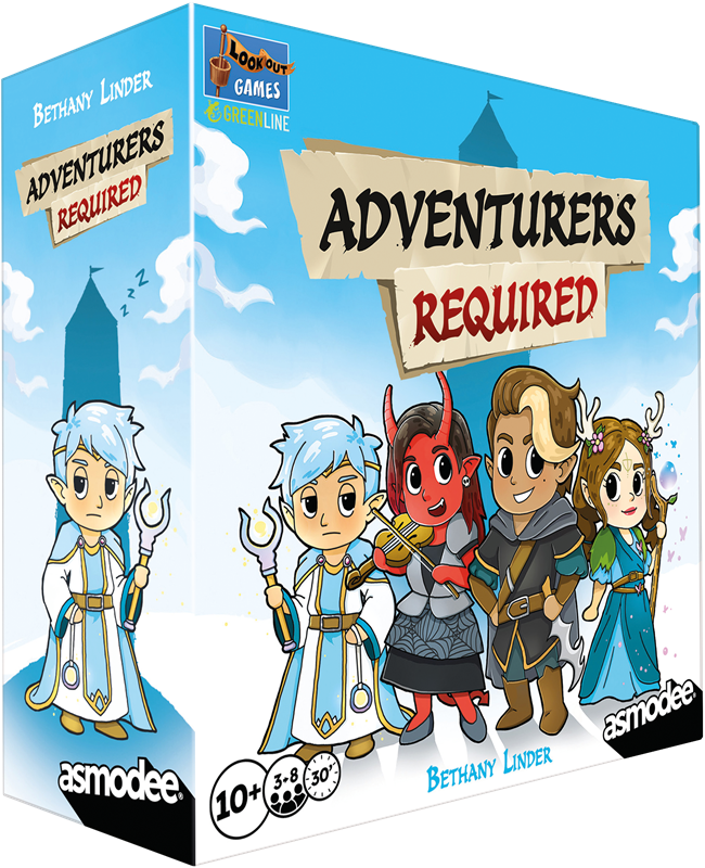 Adventurers Required - Kaartspel van 10 jaar - EN