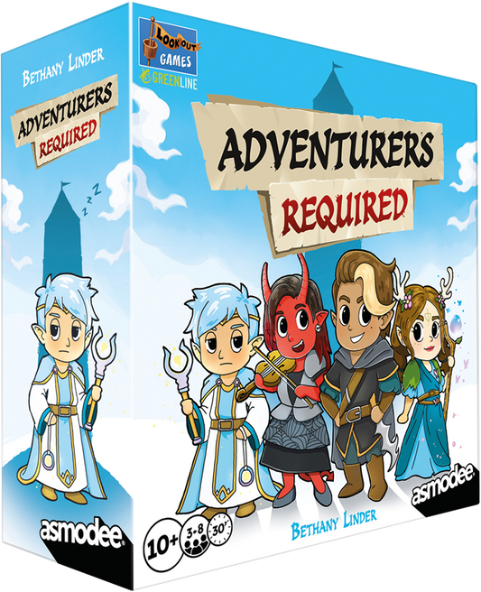 Adventurers Required - Kaartspel van 10 jaar - EN