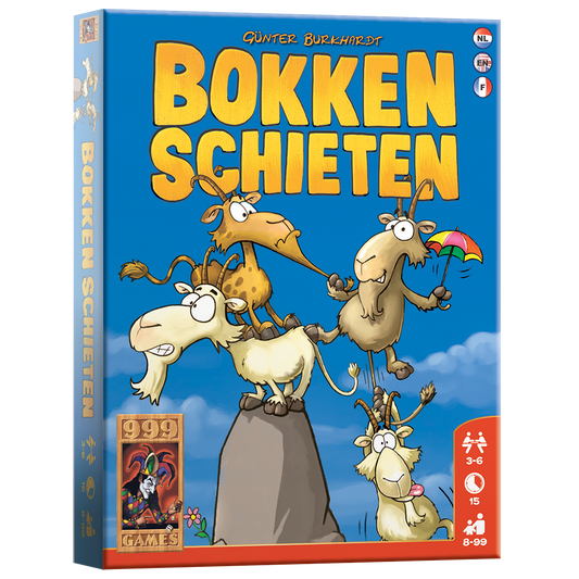 Bokken Schieten - kaartspel van 999 Games (FR/NL/EN)