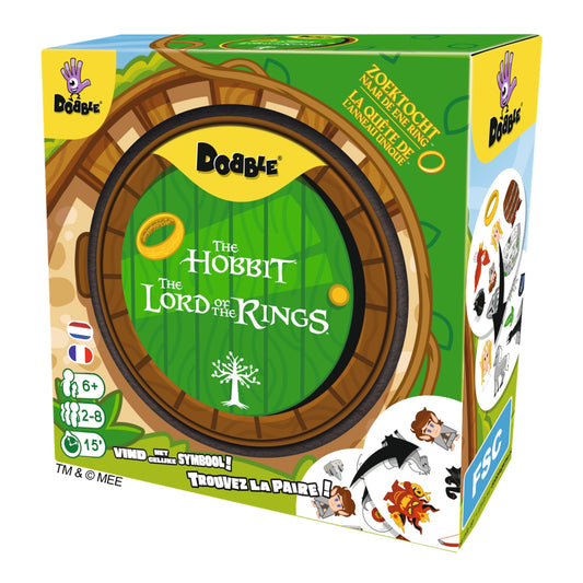 Dobble Lord of the Rings - Kaartspel van 6 jaar - FR/NL