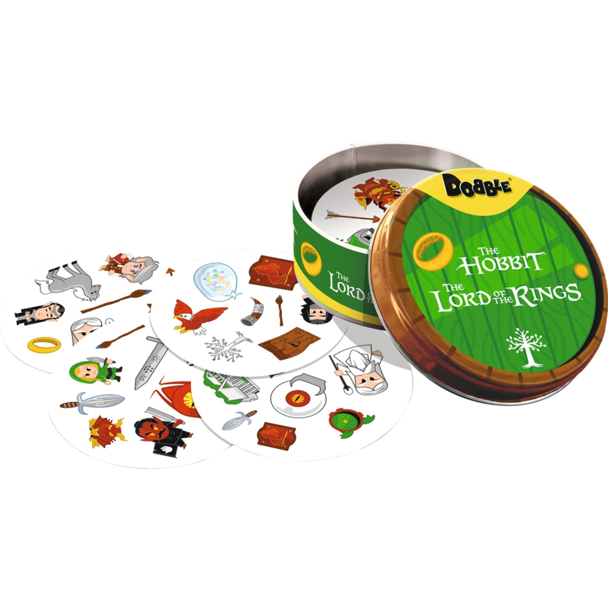 Dobble Lord of the Rings - Kaartspel van 6 jaar - FR/NL