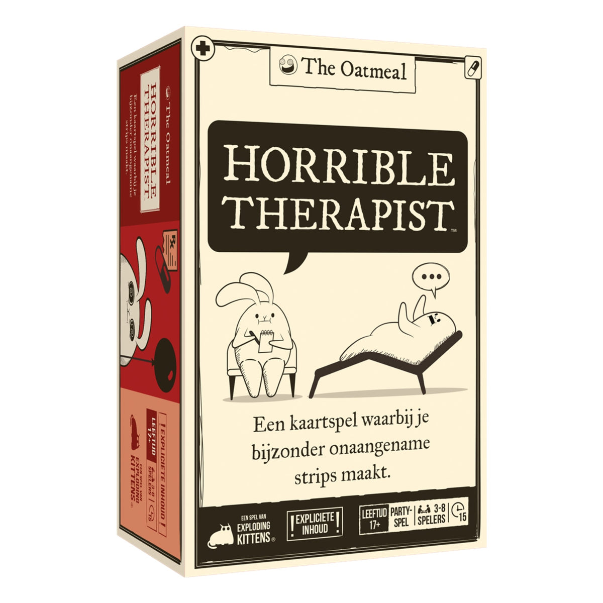 Horrible Therapist - Partyspel van 17 jaar - NL