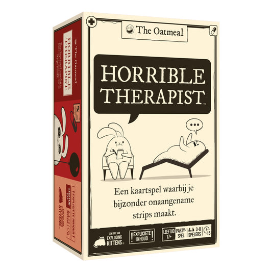 Horrible Therapist - Partyspel van 17 jaar - NL