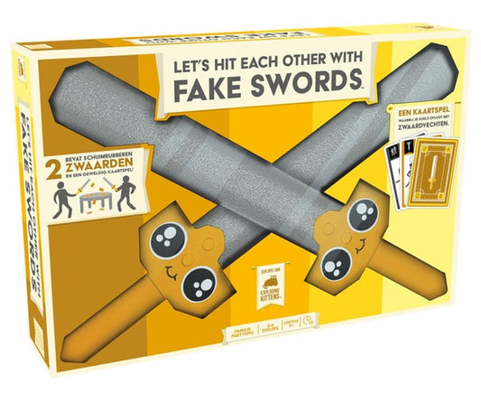 Let's Hit Each Other With Fake Swords - Kaartspel van 7 jaar - NL