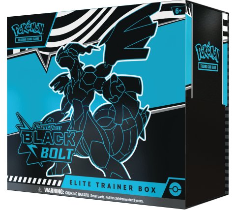 Pokemon - Scarlet & Violet Black Bolt Elite Trainer Box (Enkel afhalen in Temse - Geen Verzending) 1 Per Persoon