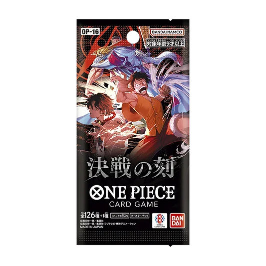 One Piece Card Game: OP-16 The Time of Battle - Booster, Japanse editie