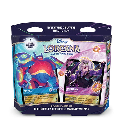 Disney Lorcana Hyperia City 2-Player Starter Set met twee decks, Engelstalig