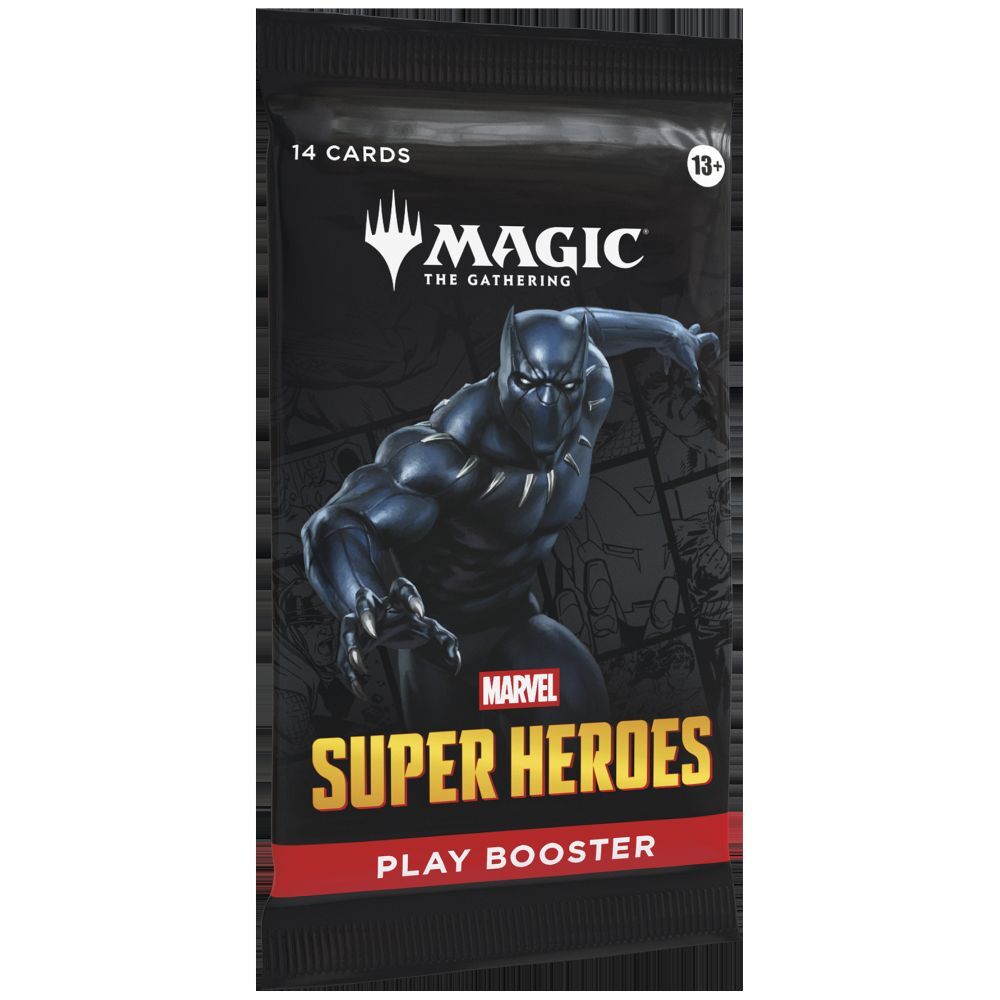 Magic: The Gathering Marvel Super Heroes Play Booster, Engelstalig pakje van 14 kaarten