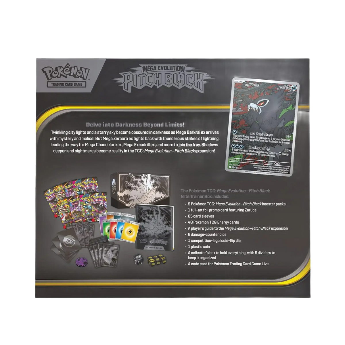 Mega Evolution: Pitch Black - Elite Trainer Box - EN
