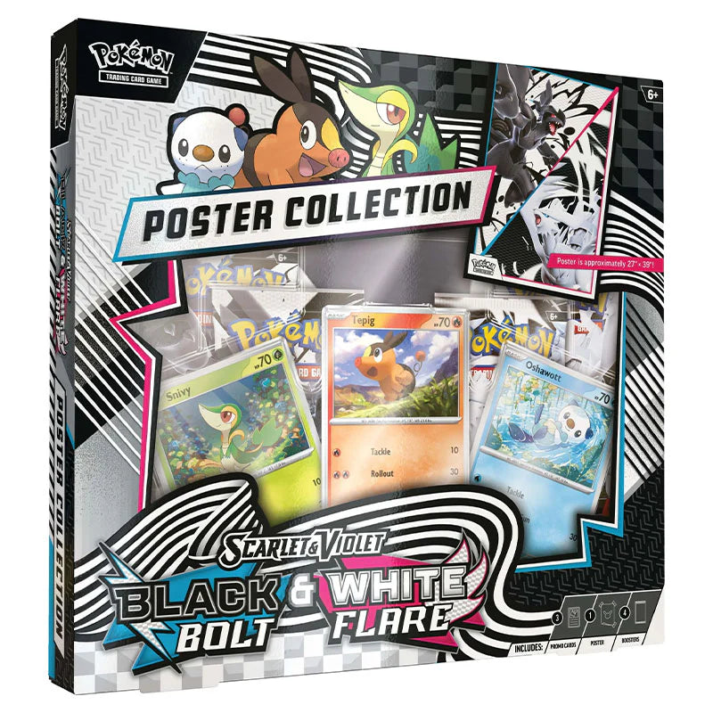 Pokémon – Black Bolt & White Flare – Unova Poster Collection (Enkel afhalen in Temse - Geen Verzending)