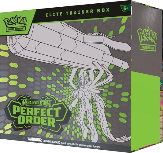 Mega Evolution: Perfect Order Elite Trainer Box, Engelstalig, met Mega Zygarde ex