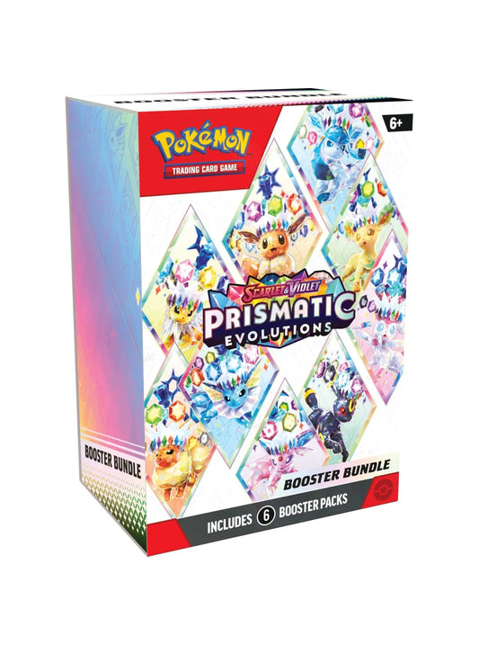 Pokémon TCG Prismatic Evolutions Booster Bundle Preoder - verwachte Release date 7 maart 2025