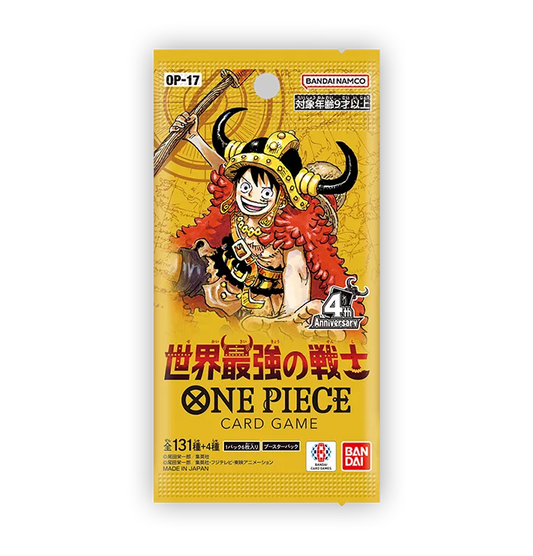 One Piece Card Game: OP-17 The World's Strongest Warriors - Booster, Japanse editie