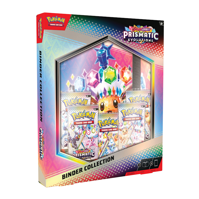 Pokémon TCG Prismatic Evolutions Binder Collection Preoder - verwachte Release date 17 januari 2025