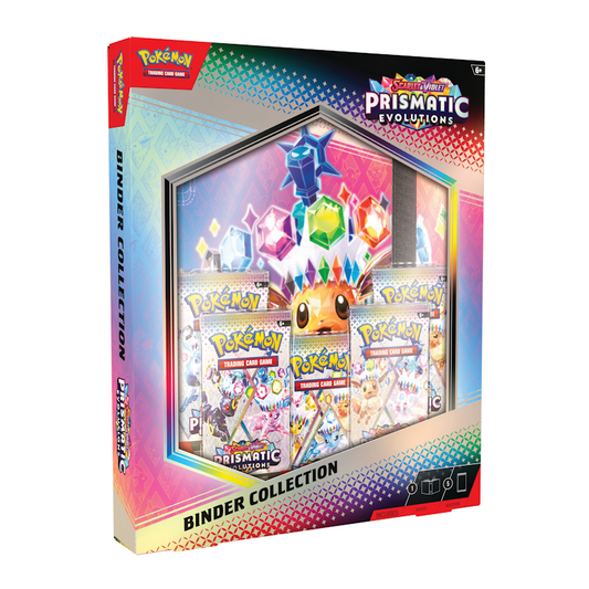 Pokémon TCG Prismatic Evolutions Binder Collection Preoder - verwachte Release date 17 januari 2025