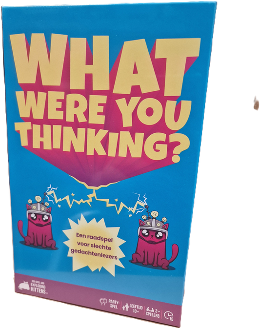 What Were You Thinking? - Partyspel van 10 jaar - NL